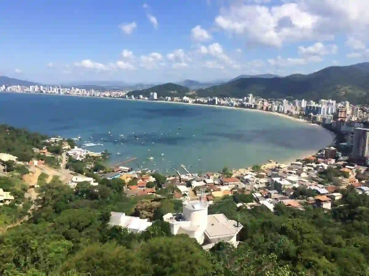 Itapema: imagem aérea da cidade