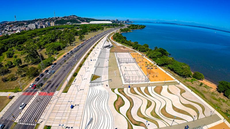 Aniversário de Porto Alegre: Trecho 3 da Orla do Guaíba