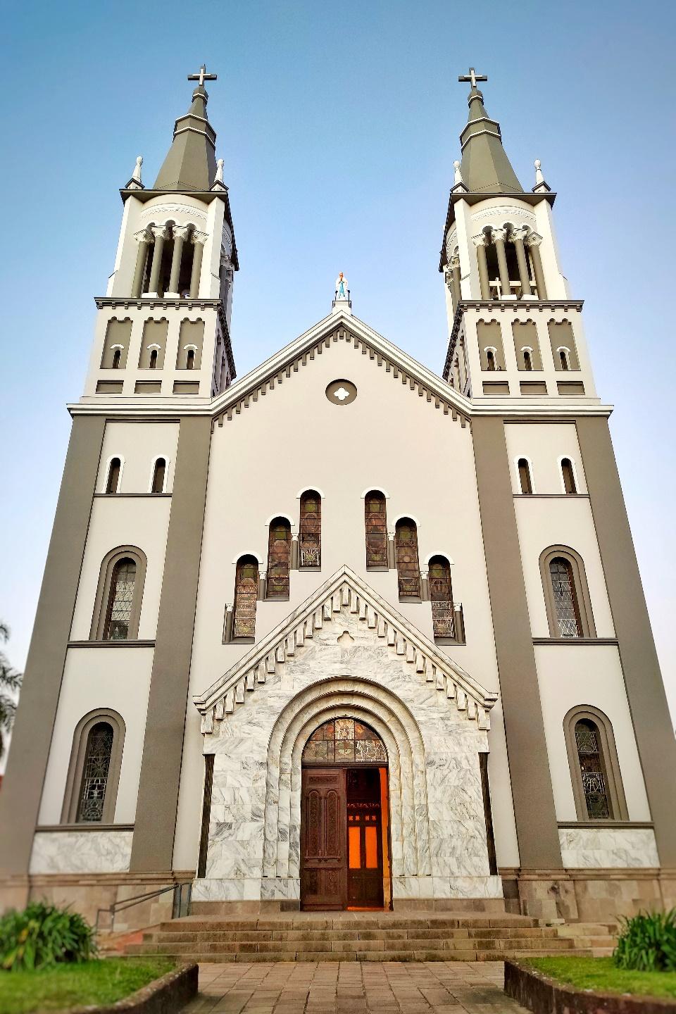 Veja como é o bairro Lourdes, em Caxias do Sul, um dos mais modernos (Foto: Júnior Agr)