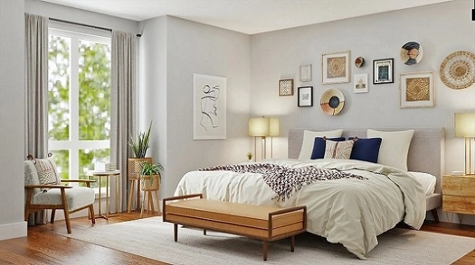 Como comprar um imóvel: 7 formas de garantir a casa própria: exemplo de quarto mobiliado