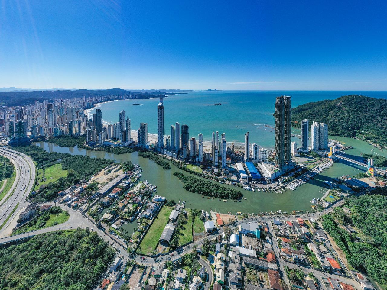 Guia de Balneário Camboriú: Vista da cidade (Foto: Auxiliadora Predial)