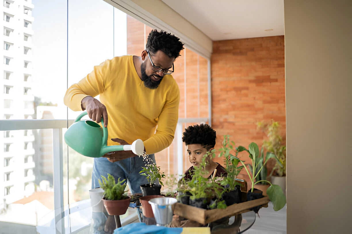 Horta em apartamento