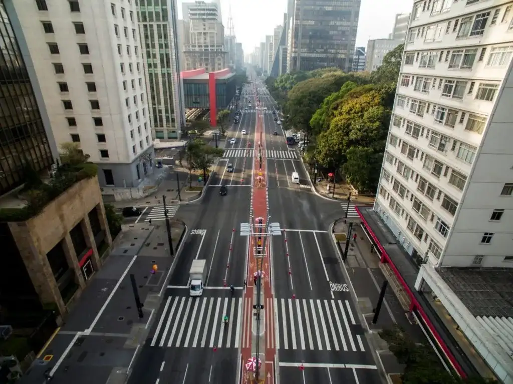Como é morar em São Paulo: na foto, a Avenida Paulista, o coração da cidade